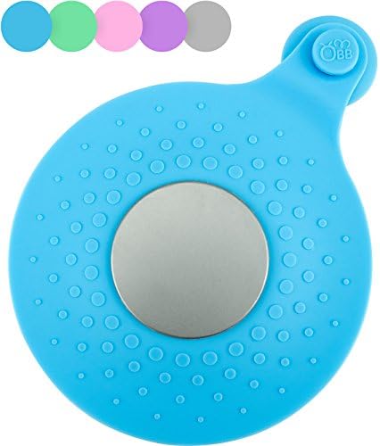 OBB Silicone Bathtub Drain Stopper (Blue)