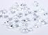 2000 Stück Diamant-Konfetti Aus Acryl (10 Mm, 4 Karat) – Transparent Für Hochzeitstisch & Festliche Dekoration