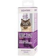 SENTRY Pet Care Sentry Stop That! Behavior Correction Spray for Cats, Clear