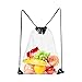 Clear Drawstring Bag,Transparent PVC Stadium Approved Drawstring Backpack for Work, Sports and Concerts