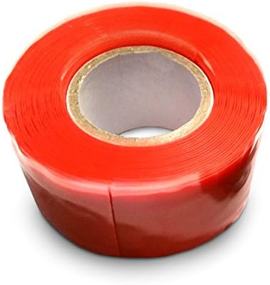 Silicone Self Fusing, Adhesive Tape (Red)