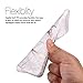 DOUJIAZ iPhone 7 Plus Case,iPhone 8 Plus Case, Gray Shiny Rose Gold Marble Design Clear Bumper TPU Soft Case Rubber Silicone Skin Cover for iPhone 7 Plus (2016) / iPhone 8 Plus (2017) ¡­