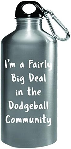 Dodgeball Big Deal Sarcastic Funny Saying Hobby Office Gift - Water Bottle