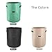 Futone Grow Bags, Potato Planter Bags, Planting Fabric Pots with Handles and Flap, Garden Bags for Vegetables, Tomatoes, Carrots, Onions (10 Gallons – 3 Pack – Various)thumb 4