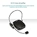 [Upgraded] Acekool Portable Wireless Voice Amplifier Microphone with Waistband, MP3 Player/U Disk/TF, 1800mAh Rechargeable Batteries for Teachers, Speakers, Yoga Instructors, Coaches and More