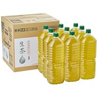 Kirin Namacha Tea PET Bottle, Label-less, 67.6 fl oz (2 L), 9 Bottles