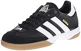 adidas Men's Samba Millenium Soccer Shoe,Black/Running White/Gold,7.5 M US