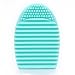 Ceny Silicone Brush Cleaner Glove Egg Scrubber Cosmetic Cleaning Board Pad Mat