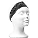 Dini Bands - Non Slip Velour Band With a Strap Closure that will keep your Wig in place without the need of Clips (2 Pack) - Black