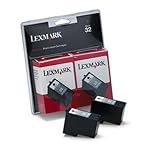 Lexmark 32 Black Ink Cartridges (18C0533), Twin 2/Pack