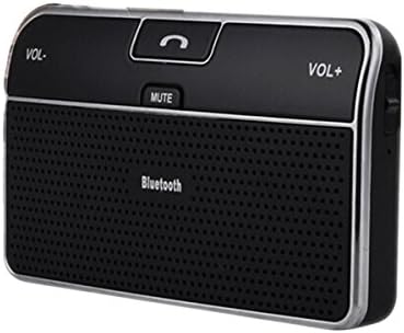 Amazon Sedeta カーキットのハンズフリーステレオワイヤレスbluetooth V4 0スピーカースピーカー Hdサウンドと低音付き 黒 携帯電話ホルダー 車 バイク