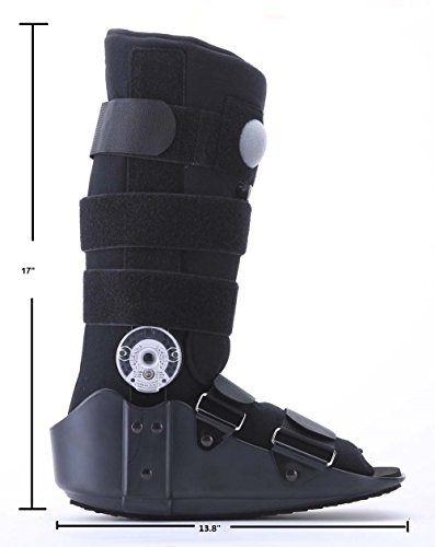 Kefit ROM Air Cam Walker Walking Boot for Sprained Ankle Broken Foot XL - Thumbnail 4