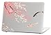 New Macbook Retina Display 12 inches Rubberized Hard Case for model A1534, Koi Fish Cherry Design with Clear Bottom Case, Comes with Keyboard Cover