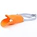 Dog Muzzle/Dog Mouth Cover Quick Fit Breathable Adjustable Soft Silicone Safety Dog Puppy Pet Muzzle Mouth Mask Duck Mouth Shape Pet Mouth Masks, Anti Bite Chew Bark Lick (S, Orange)