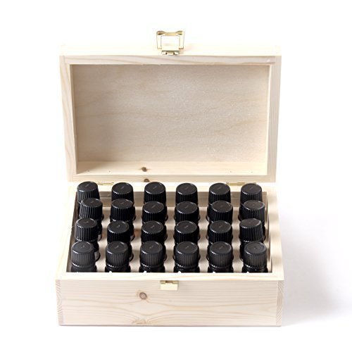 title=Mystic Moments Starter Pack in Scatola Regalo in Legno- Oli Essenziali- 24 x