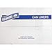 Genuine Joe GJO01014 Low-Density Star-Bottom Trash Can Liner, Coreless Roll, 60 Gallon Capacity, 58