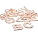 BCP Set of 26 A to Z Wood Craft Plywood Wooden Alphabet Letters, 2-7/8inches