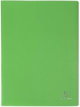 Exacompta 8843E Semi-Rigid PP A4 Display Book 80 Views 40 Pockets Green