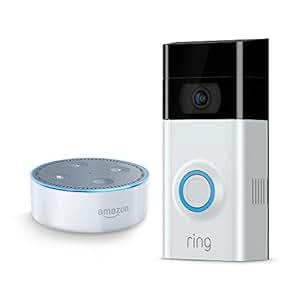 Amazon.com: Ring Video Doorbell 2 + Echo Dot (2nd