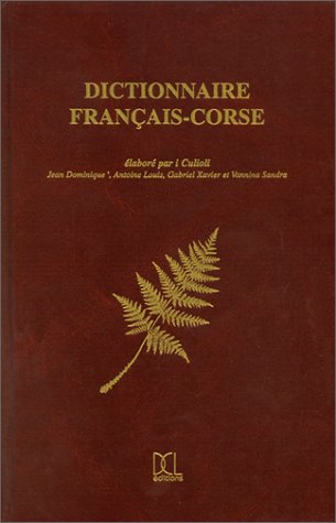 Dictionnaire français-corse by Culioli