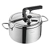 Barazzoni cuociveloce snelkookpan Made in Italy 5 liter Acier inoxydable-diamètre 22 cm