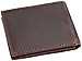 Columbia Men's Leather Slim Traveler Bifold Wallet,Brown,One Size