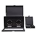 WOLF Heritage Double Watch Winder with Storage