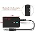 Bluetooth HIFI Audio Transmitter and Receiver,2 in1 Wireless Music Adapter for TV/Home Stereo System Headphones Speakers MP3/MP4/iPhone ， Connects to 2 Devicesthumb 3