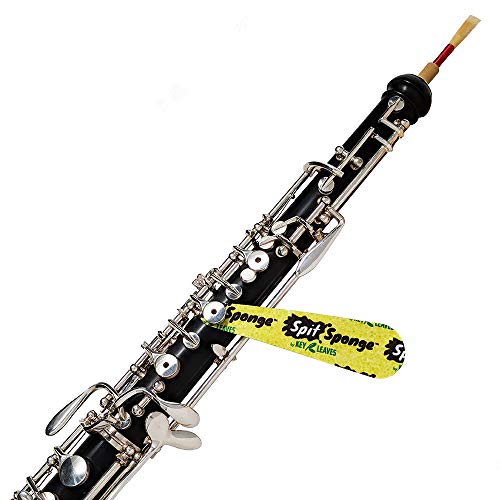 Spit Sponge - The Refreshingly Honest Woodwind Pad Dryer with Dual-Texture microfiber for a cleaner flute, clarinet, oboe, bassoon, piccolo and more
