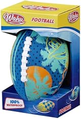 Wahu American Football 9 Inches Waterproof All-Weather Ball with Real Laces view 10