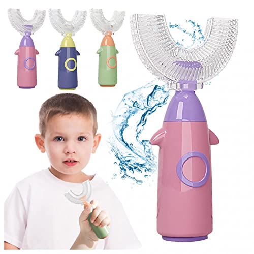 Ioeufe Baby Toothbrush 2 to 12 Months U Shaped Soft Silicone Manual