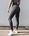VISNXGI Workout Yoga Pants for Women High Waist Athletic Compression Ankle Length Leggings with Gym Sport