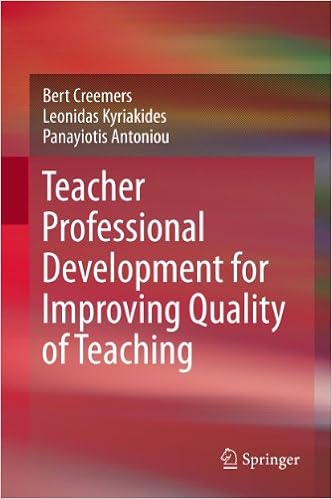 Teacher professional development for improving quality of teaching