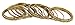 MUCH-MORE Indian Bollywood Beautiful Collection Matt Color Bangles for Women (GOLDEN MB-42, 2.4)