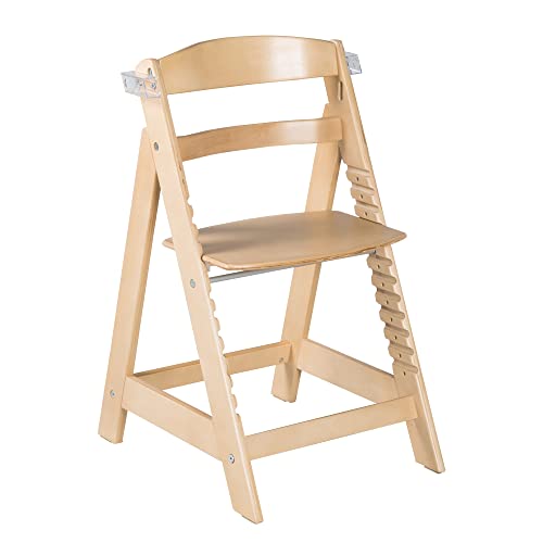 roba “Sit Up Click” Step High Chair Sit Up III with Quick Release and Food Board natural