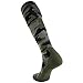 Camo Compression Socks for Men, Women – Best Graduated Compression Socks (L, Army Green)