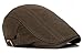 Qunson Men's Cotton Flat Ivy Gatsby Newsboy Driving Hat Cap Khaki