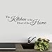 Wall Sticker For Kitchen,Fheaven 58x13CM 