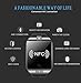 Bluetooth Smart Watch Phone Mobile Phone Unlocked Universal GSM Bluetooth 4.0 NFC Music Player Camera Calendar Stopwatch Sync for Android iPhone Google Huawei Smartphones Plus Backup Battery (Black)
