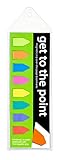 Get to the Point - Magnetic Arrow bookmarks - NEON- Set of 8