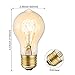 TORCHSTAR A19 LED Bulb Dimmable, 7W LED Light Bulb 60W Equivalent, Vintage Bulbs 800LM, 4000K Cool White, E26 Medium Base, UL Listed, Pack of 6