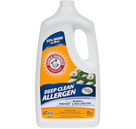 Amazon Com Arm Hammer Deep Clean Plus Stain Fighters Extractor Chemical Carpet Cleaner Home Kitchen
