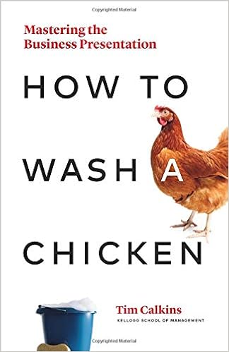 Amazoncom How To Wash A Chicken Mastering The Business