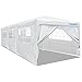 Quictent 10' x 30' Party Tent Gazebo Wedding Canopy BBQ Shelter Pavilion with Removable Sidewalls & Elegant Church (10'x30') primary