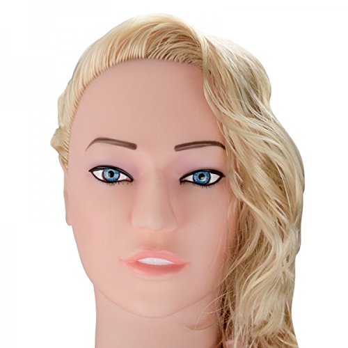 Blonde Bombshell Vibrating Blow Up Doll