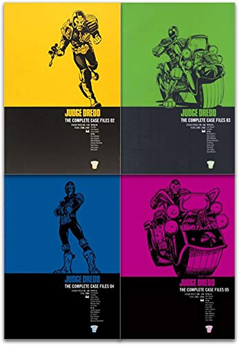 Judge Dredd Complete Case Files Volume 1-5 Collection 5 Books Set (Series 1) By John Wagner