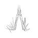 LEATHERMAN - Knifeless Rebar Multitool with Premium Replaceable Wire Cutters and Spring-Action Scissors with Standard Sheath, Limited Edition Black/Silver