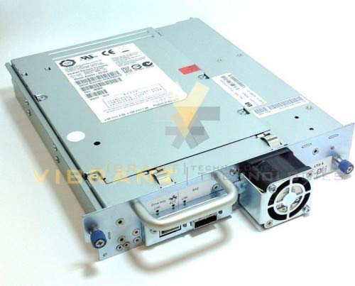 HP 695111-001 MLS Ultrium 3000 LTO-5 SAS tape library assembly - 3TB compressed capacity, 1TB/hr compressed transfer rates, Linear Tape File System (LTFS), and AES 256-bit hardware encryption (Option BL540B)