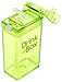 Precidio Design Drink in the Box Eco-Friendly Reusable Drink and Juice Box Container, 8oz (Green)