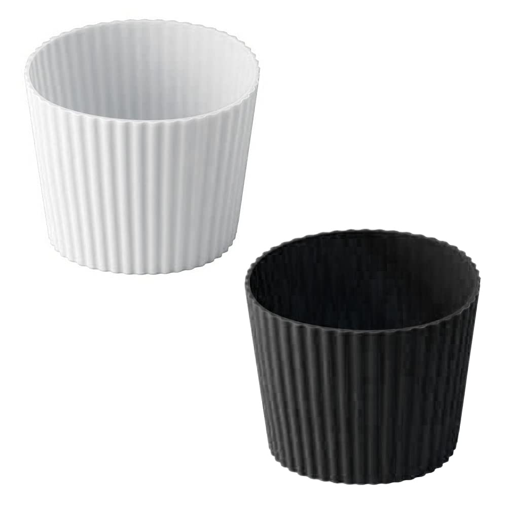 2 Pcs Nonslip Coffee Cup Sleeve Silicone Cup Sleeve Coffee Cup Bottle Sleeve Resistant Reusable Glass Bottle Mug Cup Sleeve Protector Cover